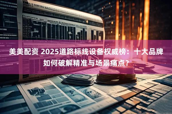 美美配资 2025道路标线设备权威榜：十大品牌如何破解精准与场景痛点？